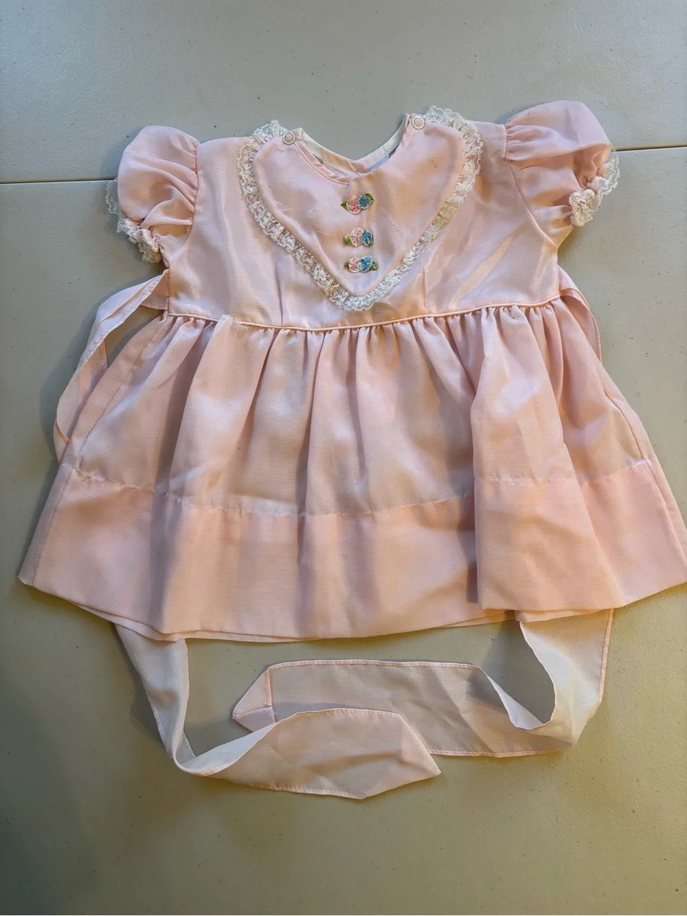 JoLene Original Pale Pink Baby Dress
